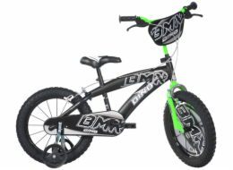 Acra Dino BMX 165 2017 Dino bikes BMX 165XC černá 16" dětské kolo