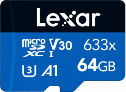 Lexar MicroSDXC UHS-I 64 GB LMS0633064G-BNNNG Karta 