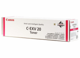 Canon originální  TONER CEXV20 MAGENTA IP C7000VP/C7010VP/C6000VP/C6010VP 35 000 stran A4 (5%)