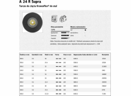 Klingspor KLINGSPOR KOVOVÉ ŘEZNÉ KOTOUČE 350 mm x 3,5 mm x 32 mm A24R Supra K13536