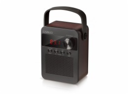 CARNEO F90 FM rádio, bluetooth reproduktor, black/wood