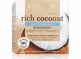 Eveline Rich Coconut multihydratační kokosový krém na obličej 50 ml