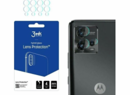 Hybridní sklo pro 3MK pro 3MK čočku chrání Motorola Moto G72 [4 pack] čočka