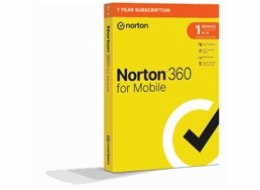 NORTON 360 MOBILE 1 uživatel pro 1 zařízení na 1 rok BOX