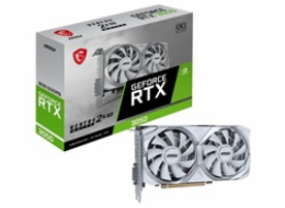 MSI GeForce RTX 3050 Ventus 2X XS WHITE 8G OC, grafická karta