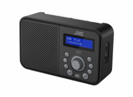 JVC RA-E313B-DAB, černý