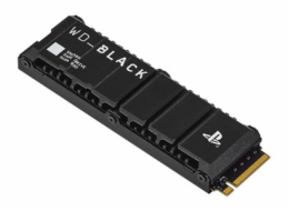 WD Black SN850P NVMe SSD WDBBYV0020BNC-WRSN - SSD - 4 TB - interní - M.2 2280 - PCIe 4.0 x4 (NVMe) - integrovaný chladič - pro Sony PlayStation 5