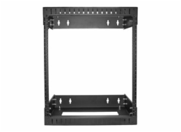 StarTech.com 12U 19" Wall Mount Network Rack, Adjustable Depth 12-20" 2 Post Open Frame Server Room Rack for AV/Data/ IT Communication/Computer Equipment/Switch with Cage Nuts & Screws - 12U Adjustabl StarTech.com 12U 19" Wall Mount Network Rack, Adjustable Depth 12-20" 2 Post Open Frame Server Room Rack for AV/Data/ IT Communication/Computer Equipment/Switch with Cage Nuts & Screws - 12U Adjustabl