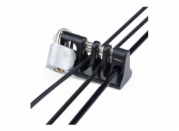 StarTech.com Peripheral Cable Anchor Lock, Keyboard/Mouse Cable Trap - Kotva bezpečnostního kabelu - montáž na stůl - černá - kompatibilní s TAA StarTech.com Peripheral Cable Anchor Lock, Keyboard/Mouse Cable Trap - Kotva bezpečnostního kabelu - montáž na stůl - černá - kompatibilní s TAA