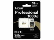 Lexar microSDHC 1000x       32GB UHS-II with USB 3.0 Reader