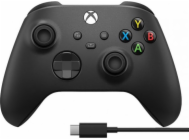 Microsoft XBOX Series Wireless Controller + USB-C Cable carbon black